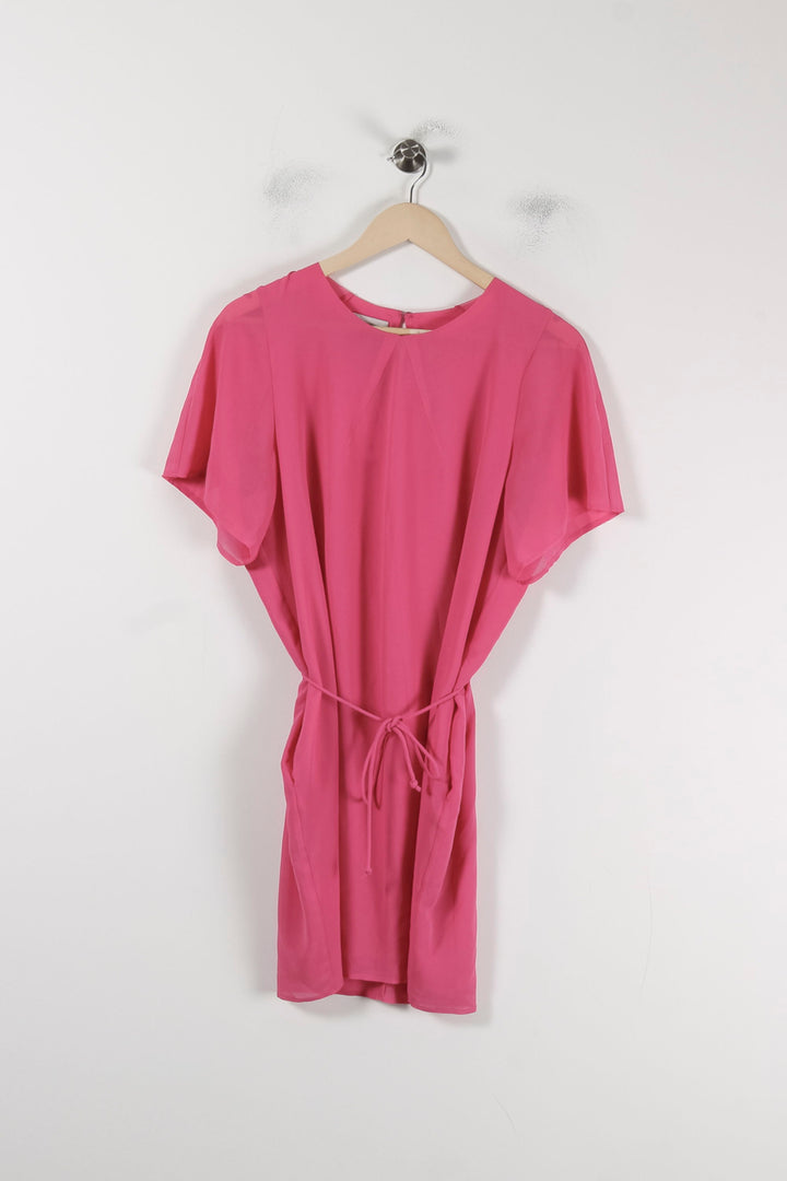 Robe Ceinturée Rose - Taille M/38 de la marque Acne Studios | PARAD88059 - Vendu par Paradigme - Image 2
