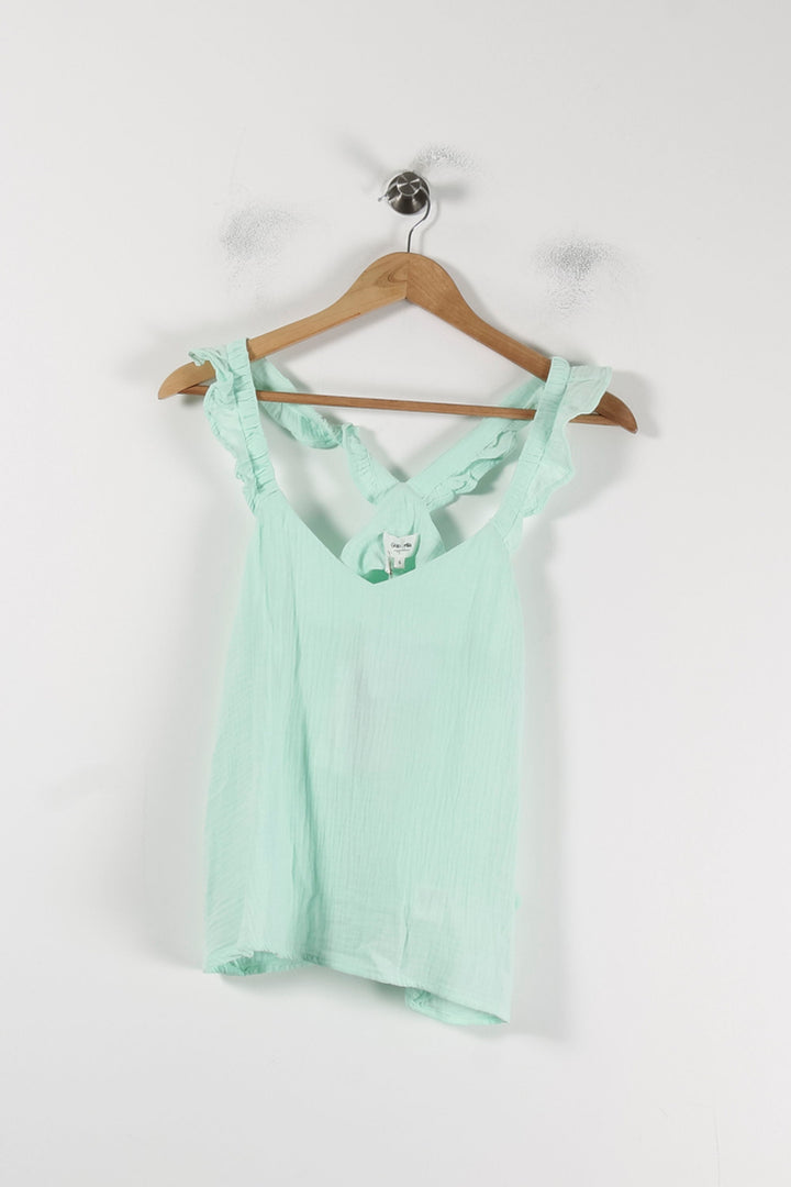 Débardeur Vert - Taille S/36 de la marque Grace & Mila | PARAD88070 - Vendu par Paradigme - Image 2