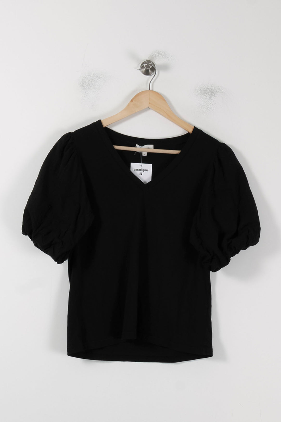 Tee-shirt Noir - Taille S/36 de la marque Grace & Mila | PARAD88072 - Vendu par Paradigme - Image 2