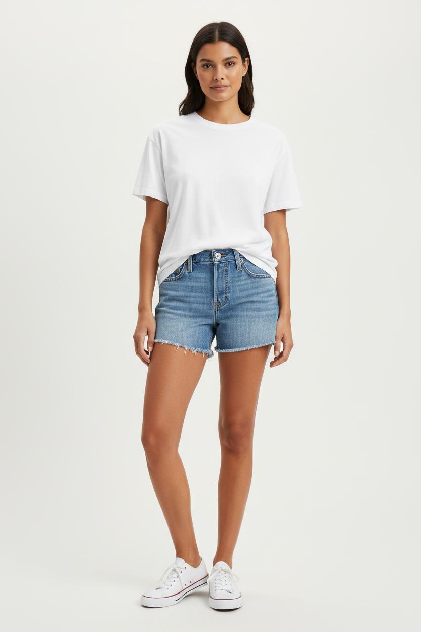 Short en Jean Bleu - Taille S/36 de la marque Levi's | PARAD8808 - Vendu par Paradigme - Image 1