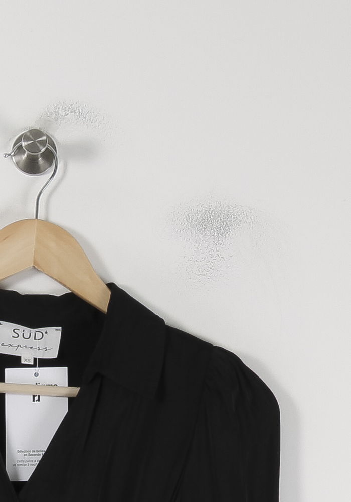 Robe Noire - Taille XS/34 de la marque Sud express | PARAD88081 - Vendu par Paradigme - Image 3