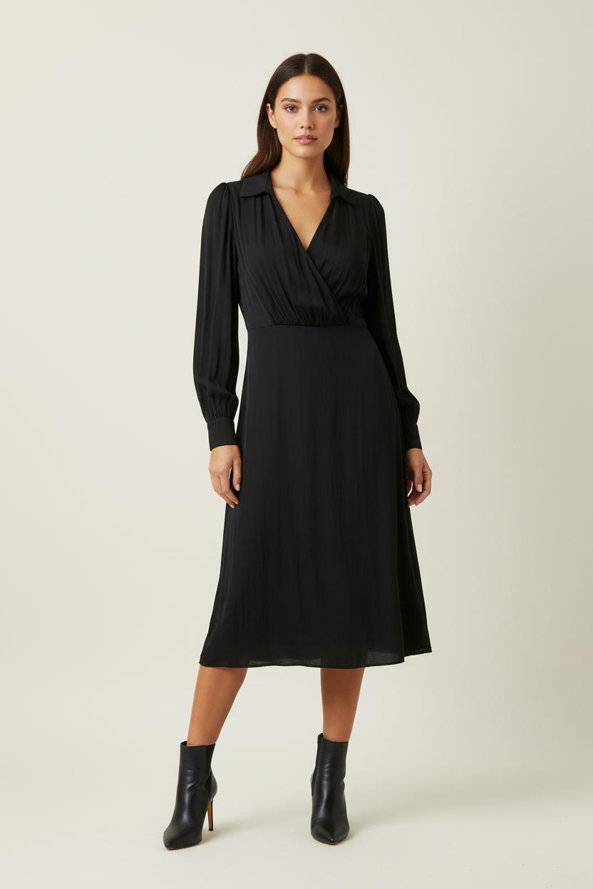 Robe Noire - Taille XS/34 de la marque Sud express | PARAD88081 - Vendu par Paradigme - Image 1