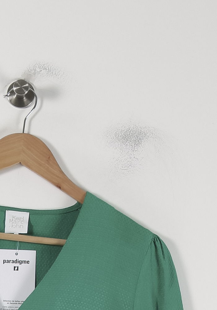 Blouse Verte - Taille XS/34 de la marque Karl Marc John | PARAD88082 - Vendu par Paradigme - Image 3