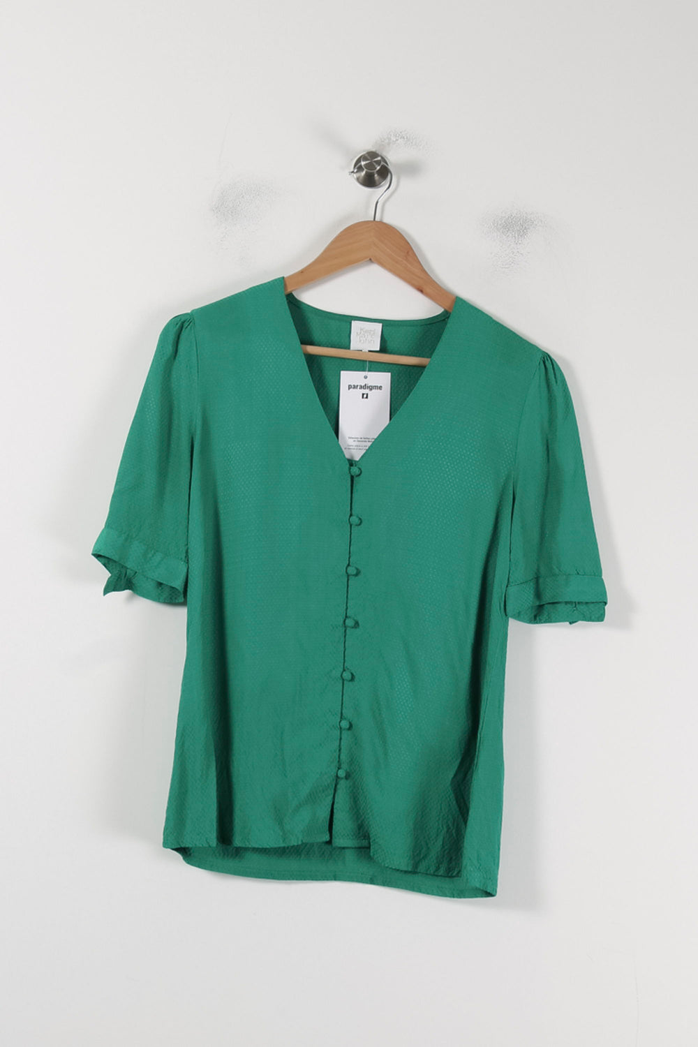 Blouse Verte - Taille XS/34 de la marque Karl Marc John | PARAD88082 - Vendu par Paradigme - Image 2