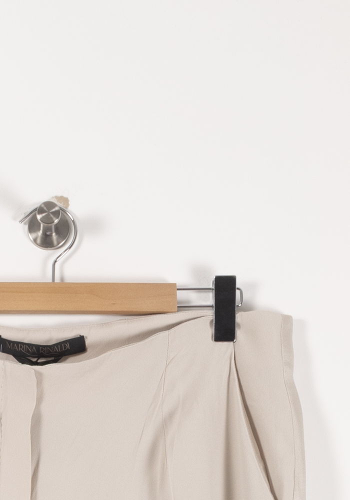 Pantalon Large Beige - Taille XXXL/46 de la marque Marina Rinaldi | PARAD88086 - Vendu par Paradigme - Image 3