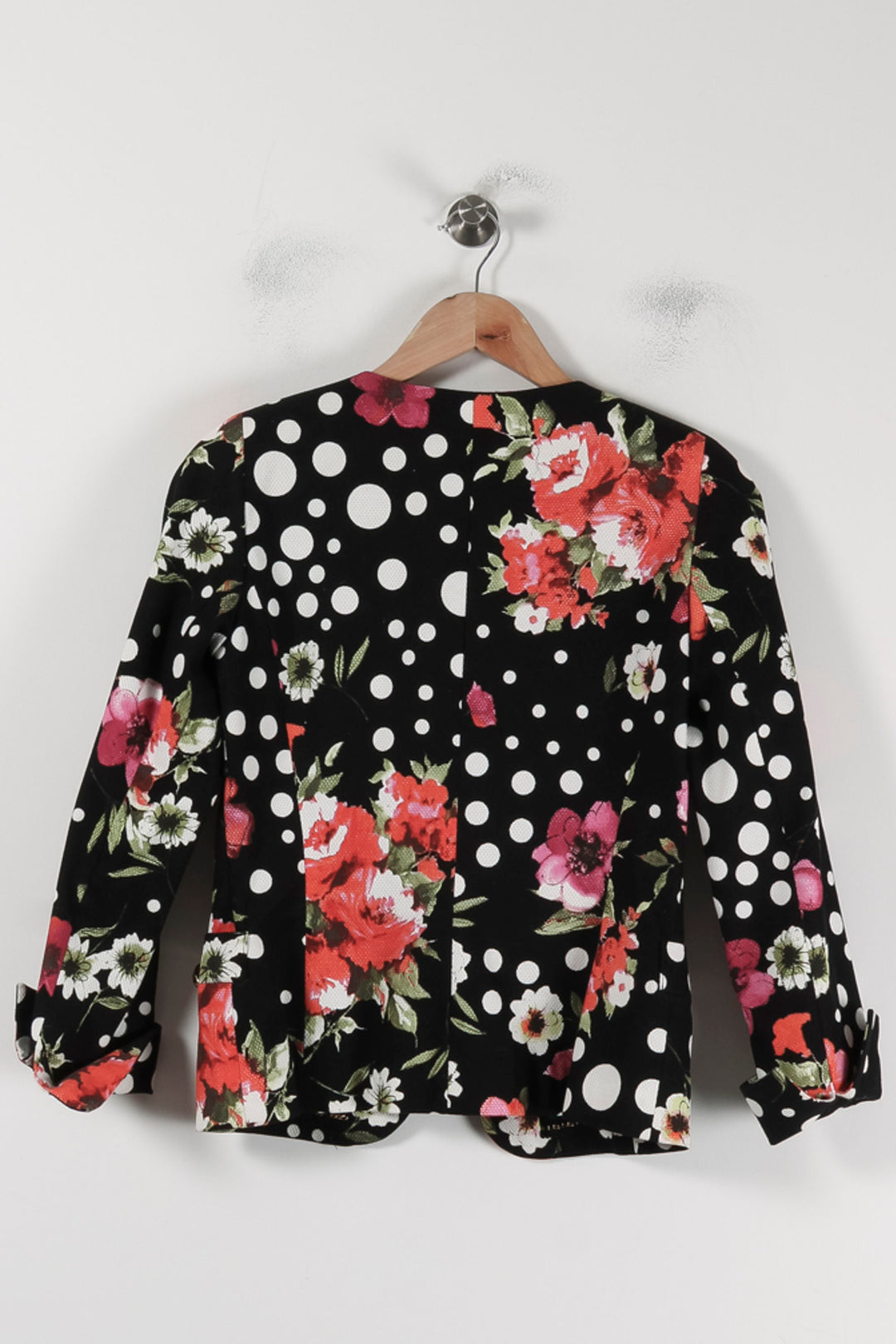 Veste Fleurie et Noire - Taille S/36 de la marque Weill | PARAD88087 - Vendu par Paradigme - Image 4