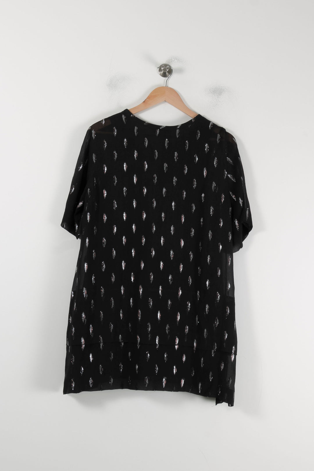 Robe Courte Noire et Argentée - Taille S/36 de la marque IRO | PARAD88092 - Vendu par Paradigme - Image 4
