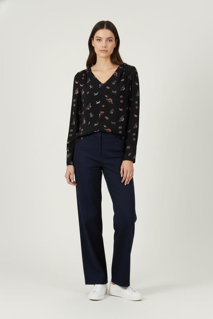 Blouse Noire - Taille XS/34 de la marque ba&sh | PARAD88093 - Vendu par Paradigme - Image 1