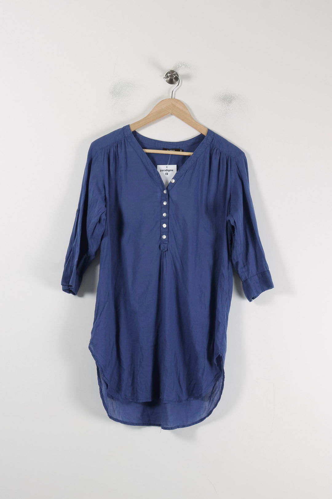 Blouse Bleue - Taille S/36 de la marque Galeries Lafayette | PARAD88095 - Vendu par Paradigme - Image 2
