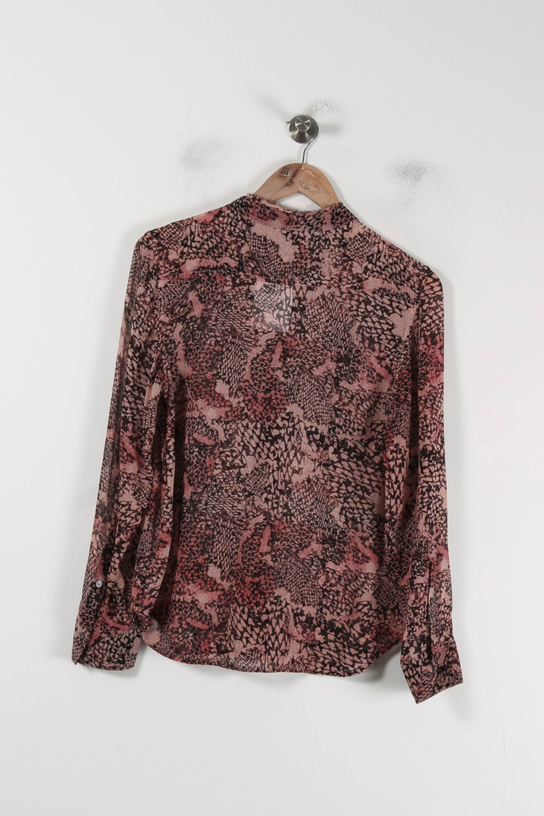 Blouse Rose et Noire - Taille L/40 de la marque IRO | PARAD88097 - Vendu par Paradigme - Image 4