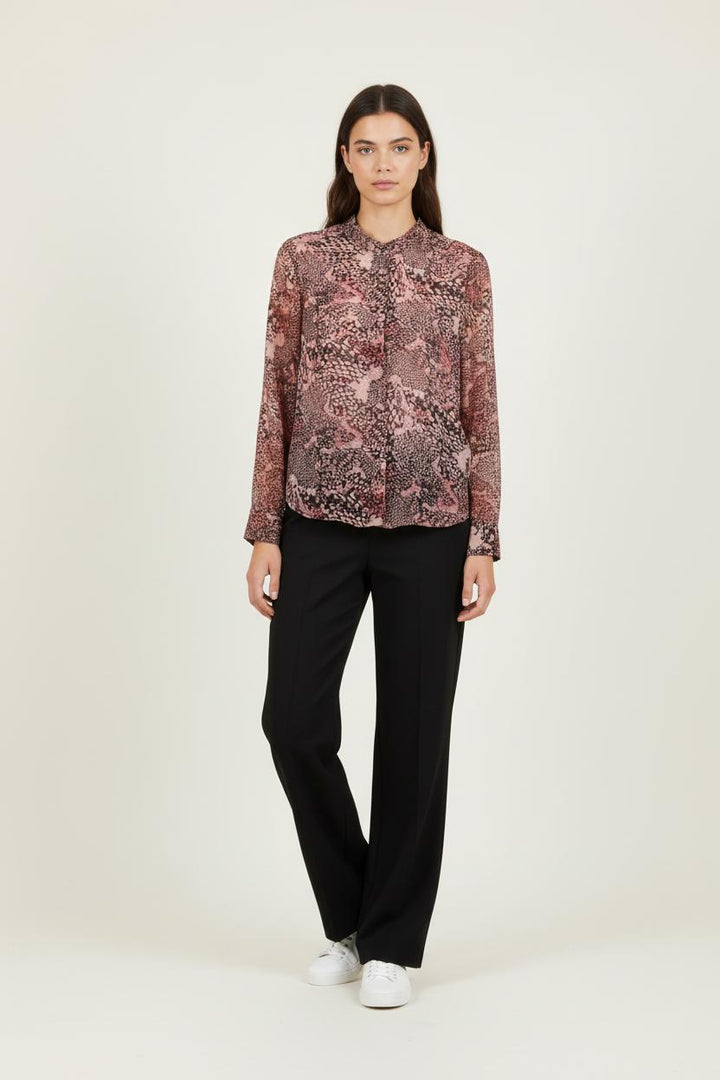 Blouse Rose et Noire - Taille L/40 de la marque IRO | PARAD88097 - Vendu par Paradigme - Image 1