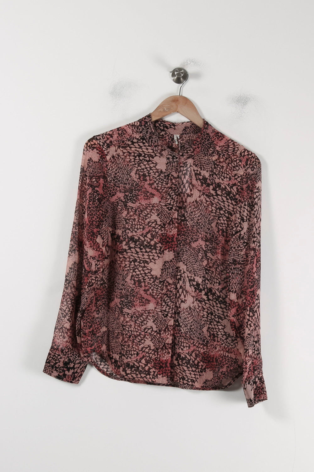 Blouse Rose et Noire - Taille L/40 de la marque IRO | PARAD88097 - Vendu par Paradigme - Image 2