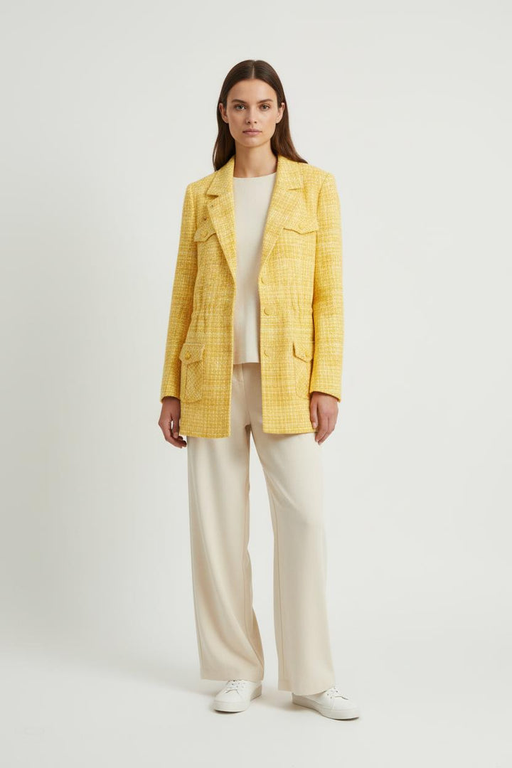 Veste Blazer Jaune - Taille XXL/44 de la marque Weill | PARAD88098 - Vendu par Paradigme - Image 1