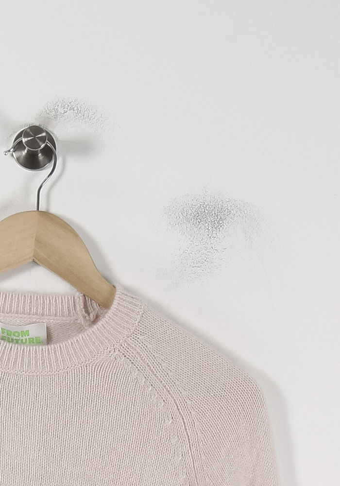 Pull Col Rond Rose - Taille S/36 de la marque From Future | PARAD88102 - Vendu par Paradigme - Image 3