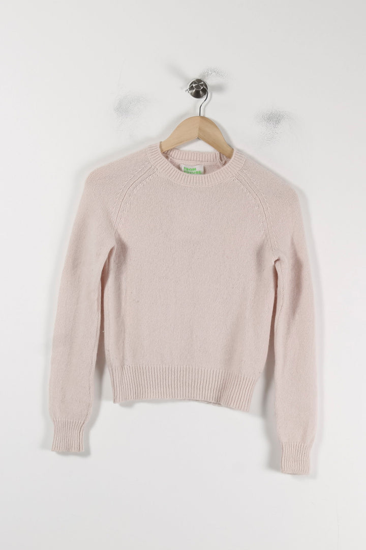 Pull Col Rond Rose - Taille S/36 de la marque From Future | PARAD88102 - Vendu par Paradigme - Image 2