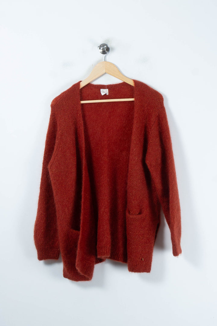 Cardigan Orange - Taille S/36 de la marque Des petits hauts | PARAD88109 - Vendu par Paradigme - Image 2