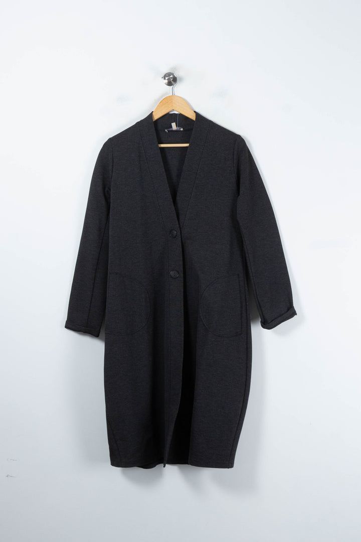 Manteau Gris - Taille S/36 de la marque Humility | PARAD88113 - Vendu par Paradigme - Image 2