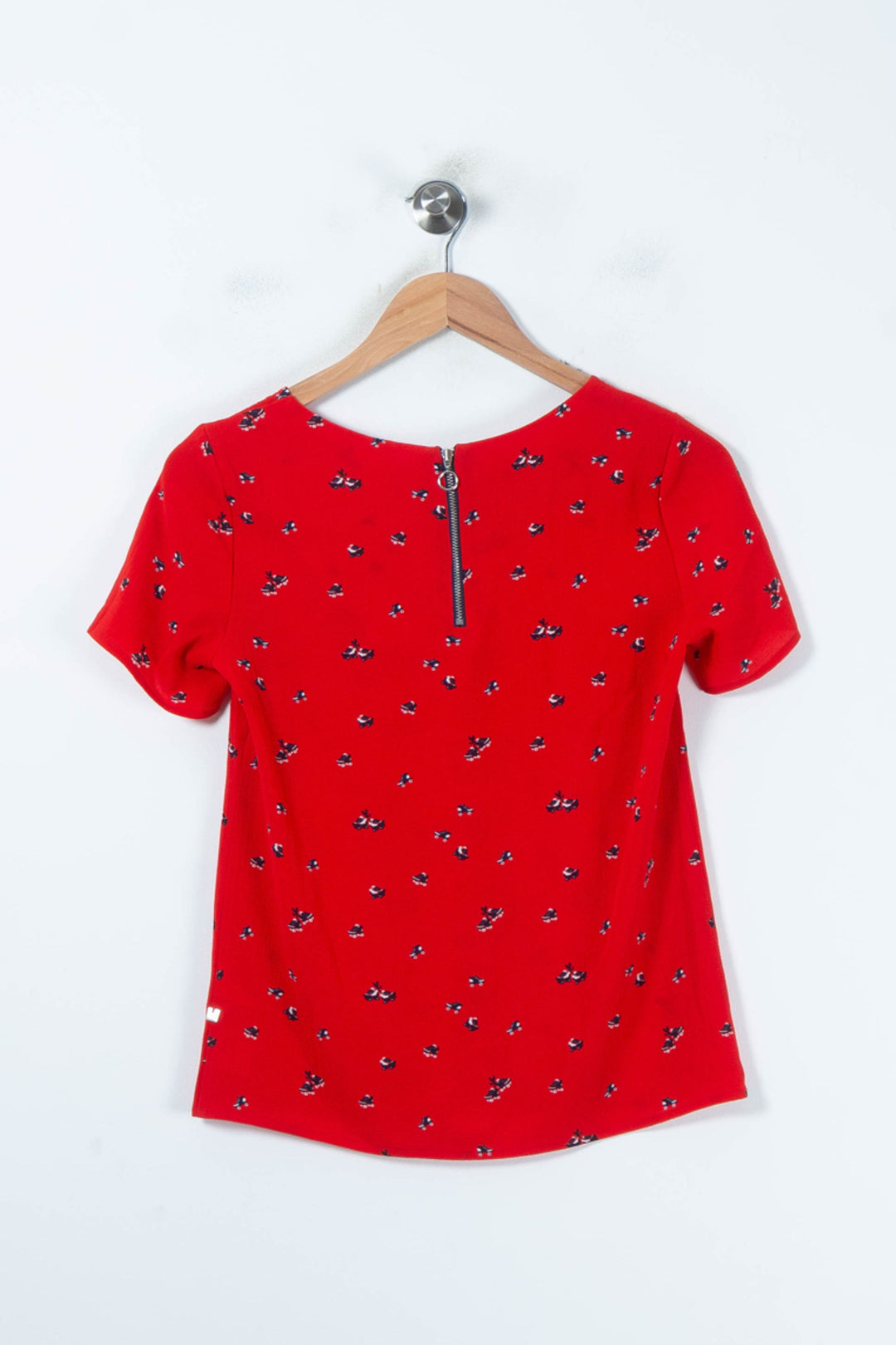 Blouse Rouge - Taille XS/34 de la marque I.Code | PARAD88114 - Vendu par Paradigme - Image 4