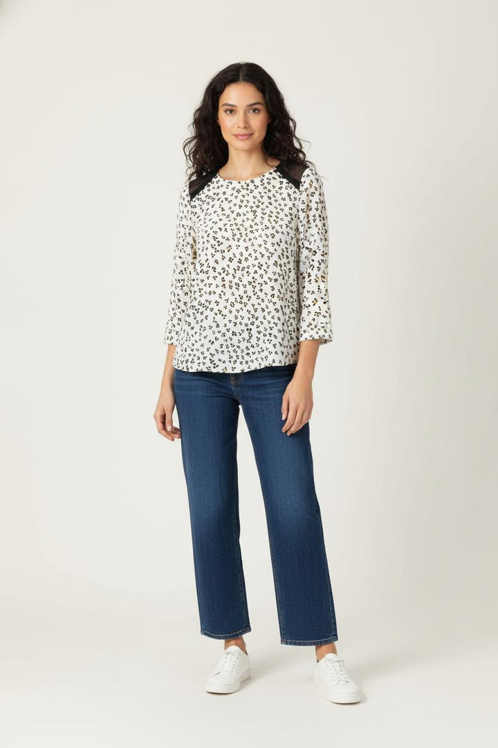 Blouse Blanche et Noire - Taille XS/34 de la marque I.Code | PARAD88115 - Vendu par Paradigme - Image 1