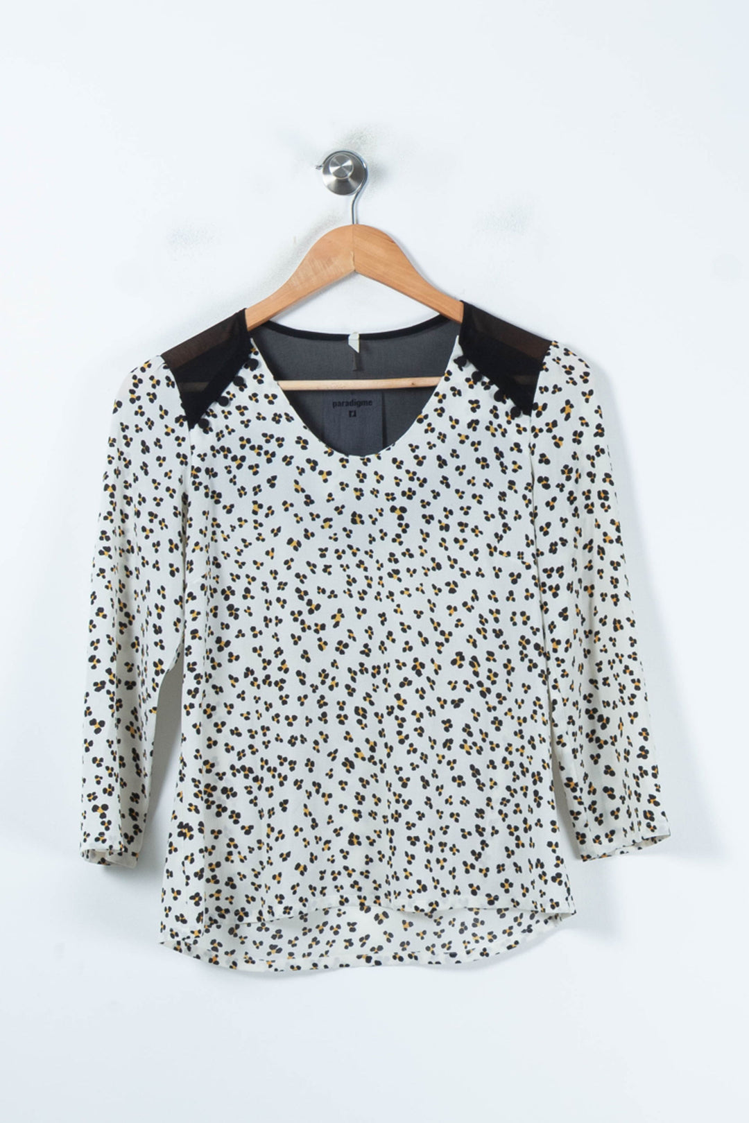 Blouse Blanche et Noire - Taille XS/34 de la marque I.Code | PARAD88115 - Vendu par Paradigme - Image 2