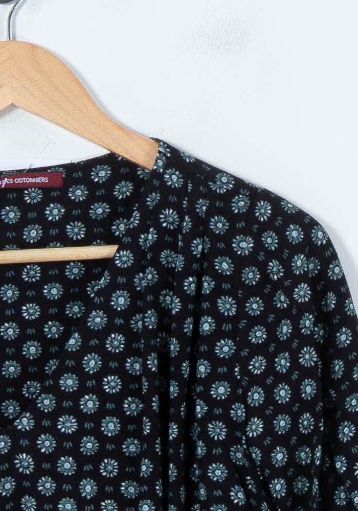 Blouse Noire et Blanche - Taille XS/34 de la marque Comptoir des Cotonniers | PARAD88118 - Vendu par Paradigme - Image 3
