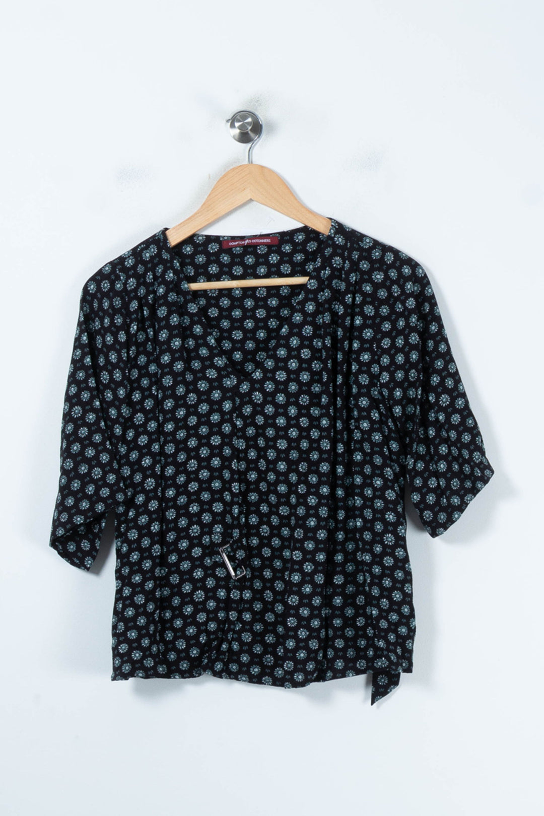 Blouse Noire et Blanche - Taille XS/34 de la marque Comptoir des Cotonniers | PARAD88118 - Vendu par Paradigme - Image 2