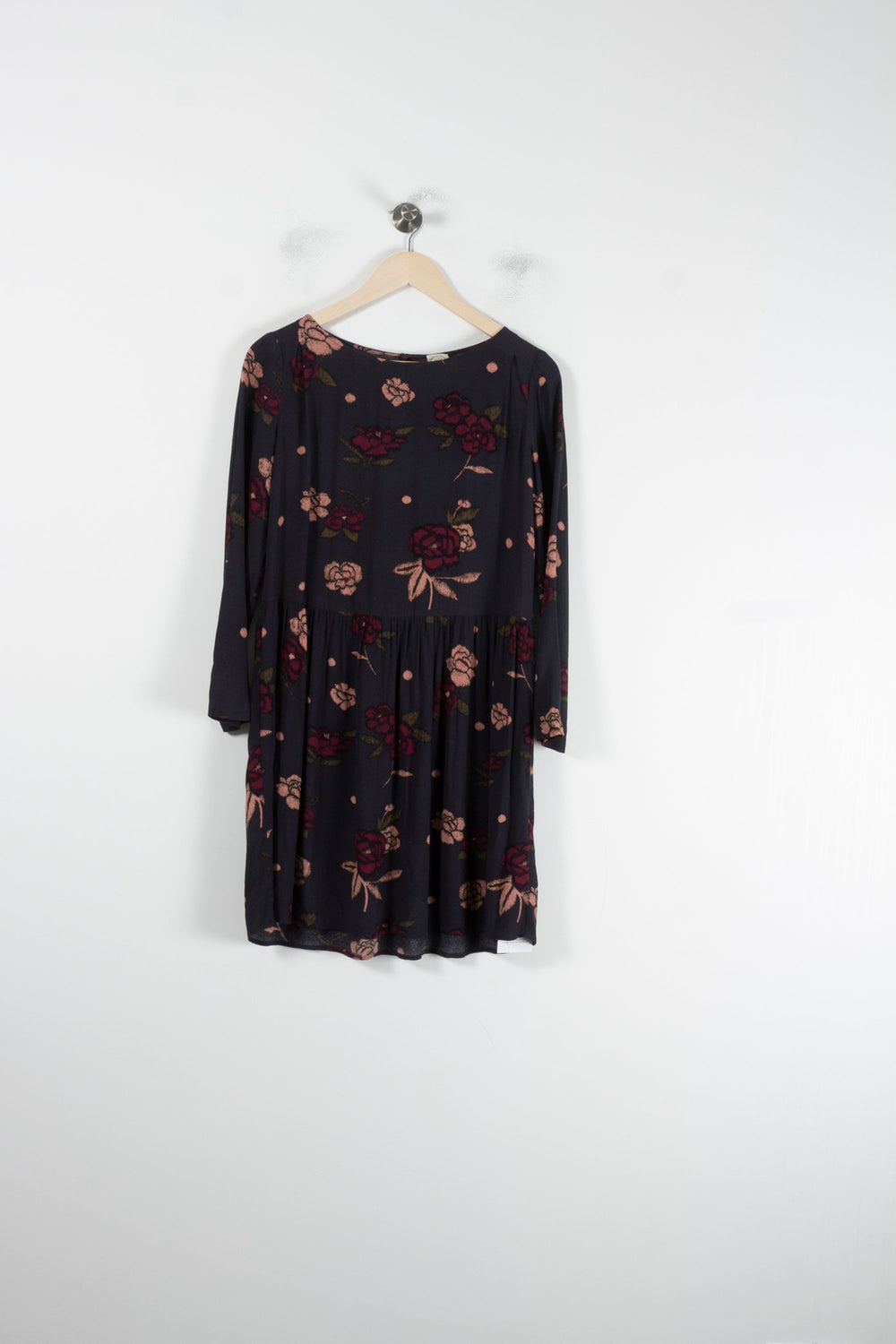 Robe Fleurie Bleue et Rouge - Taille S/36 de la marque Des petits hauts | PARAD88124 - Vendu par Paradigme - Image 2
