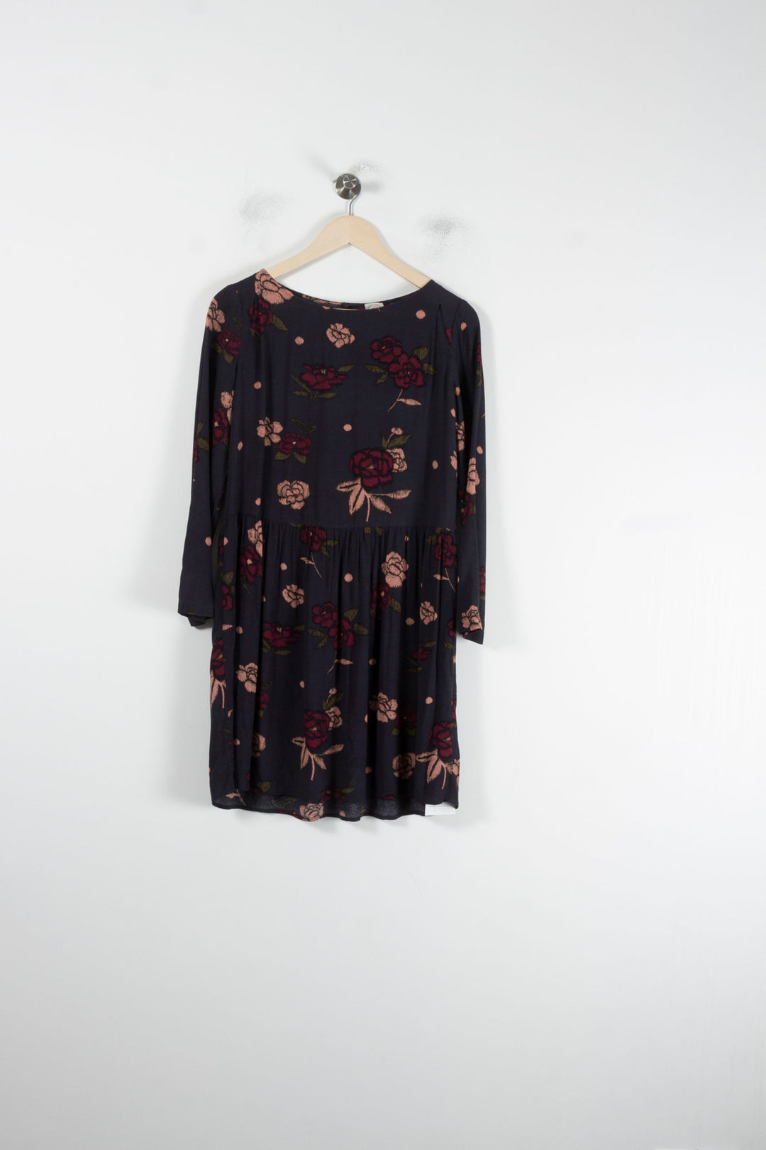 Robe Fleurie Bleue et Rouge - Taille S/36 de la marque Des petits hauts | PARAD88124 - Vendu par Paradigme - Image 2