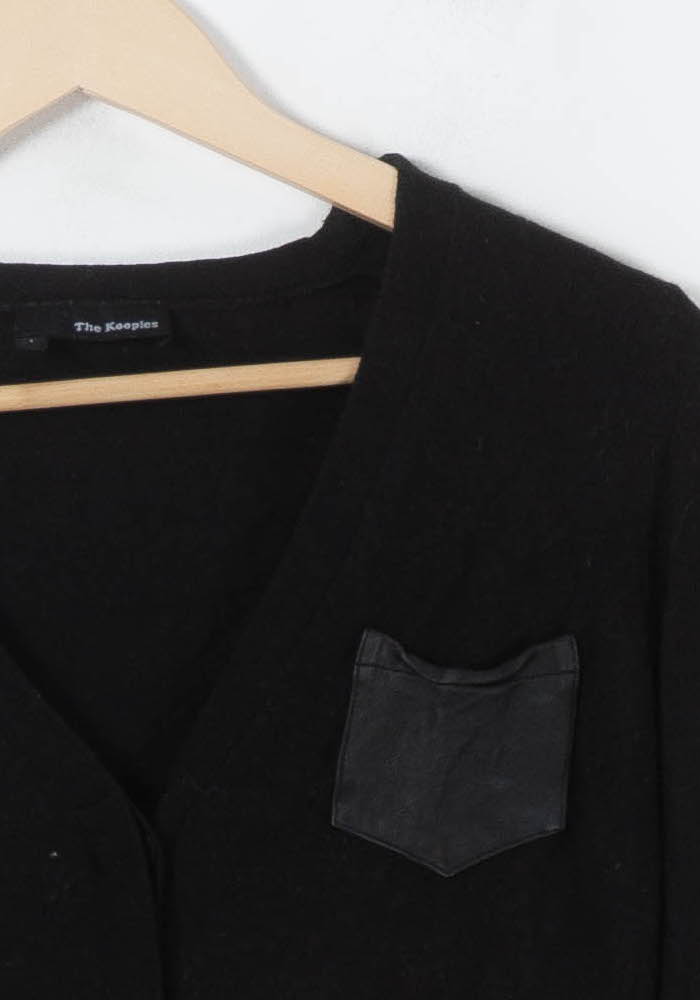 Pull Noir - Taille S/36 de la marque The Kooples | PARAD88126 - Vendu par Paradigme - Image 3