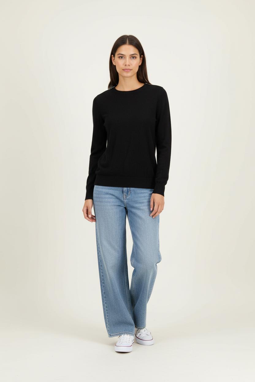 Pull Noir - Taille S/36 de la marque The Kooples | PARAD88126 - Vendu par Paradigme - Image 1
