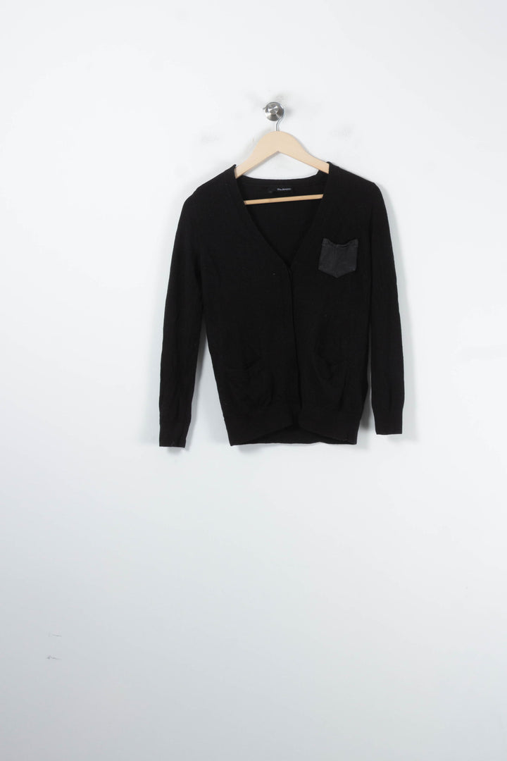 Pull Noir - Taille S/36 de la marque The Kooples | PARAD88126 - Vendu par Paradigme - Image 2