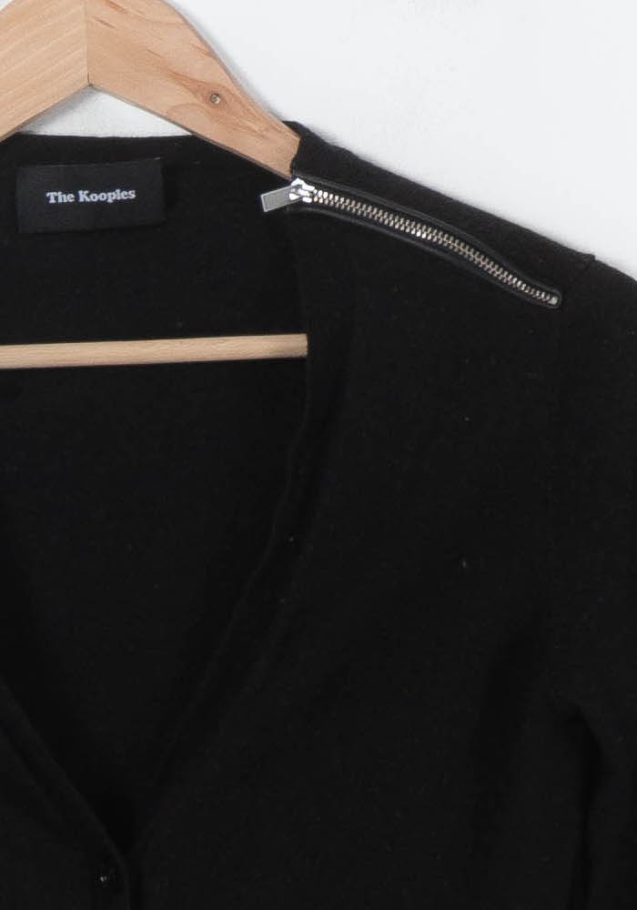 Cardigan Noir - Taille S/36 de la marque The Kooples | PARAD88129 - Vendu par Paradigme - Image 3