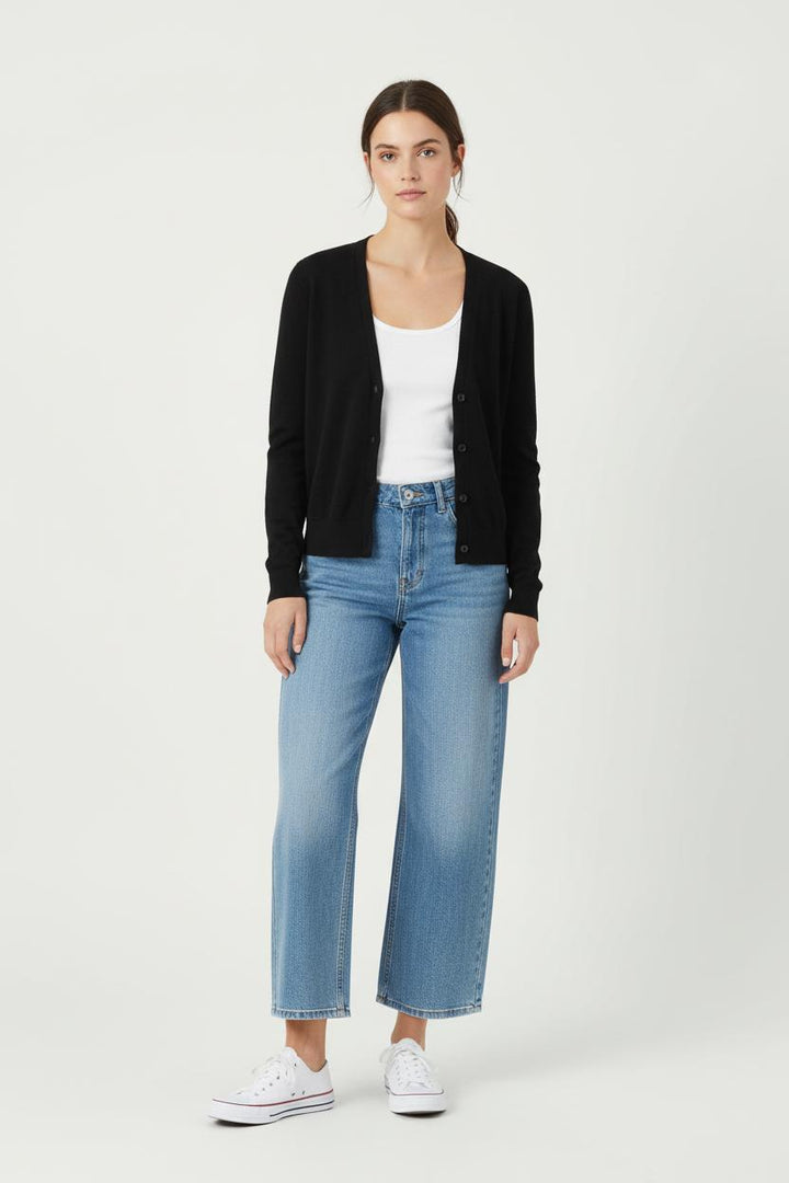 Cardigan Noir - Taille S/36 de la marque The Kooples | PARAD88129 - Vendu par Paradigme - Image 1