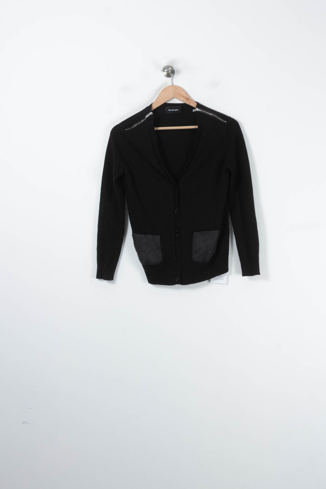 Cardigan Noir - Taille S/36 de la marque The Kooples | PARAD88129 - Vendu par Paradigme - Image 2