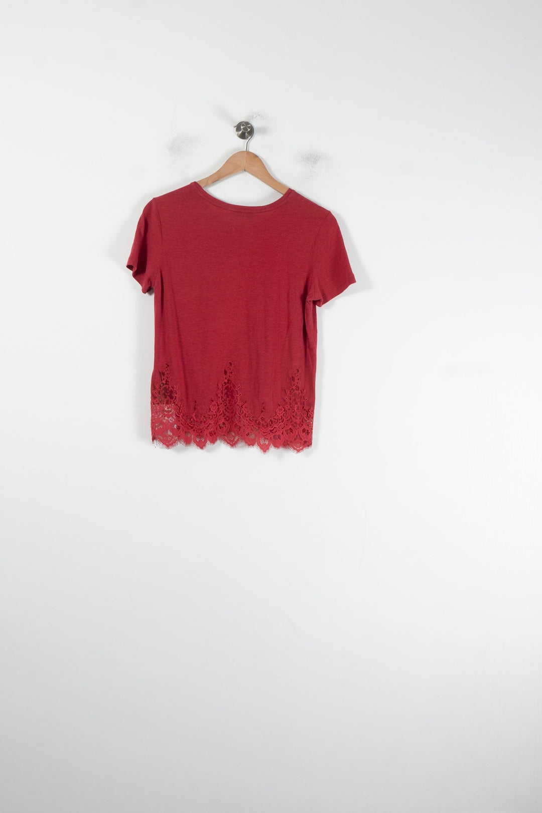 T-shirt Rouge - Taille S/36 de la marque The Kooples | PARAD88135 - Vendu par Paradigme - Image 4