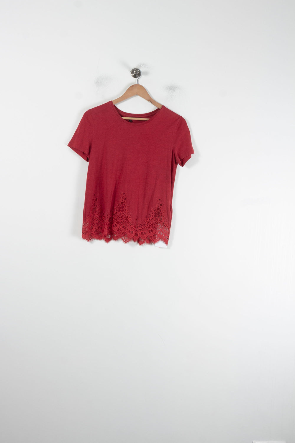 T-shirt Rouge - Taille S/36 de la marque The Kooples | PARAD88135 - Vendu par Paradigme - Image 2