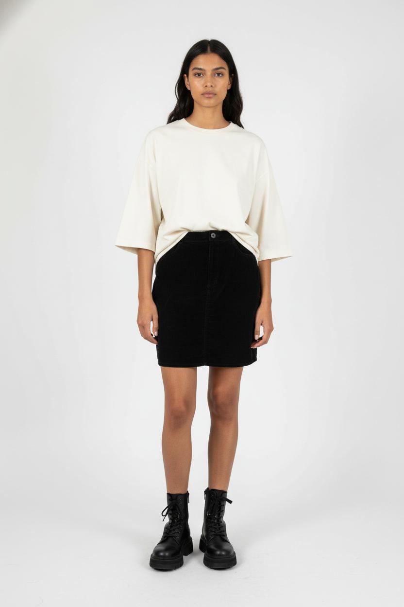 Jupe Courte Noire - Taille XL/42 de la marque Soeur | PARAD88139 - Vendu par Paradigme - Image 1