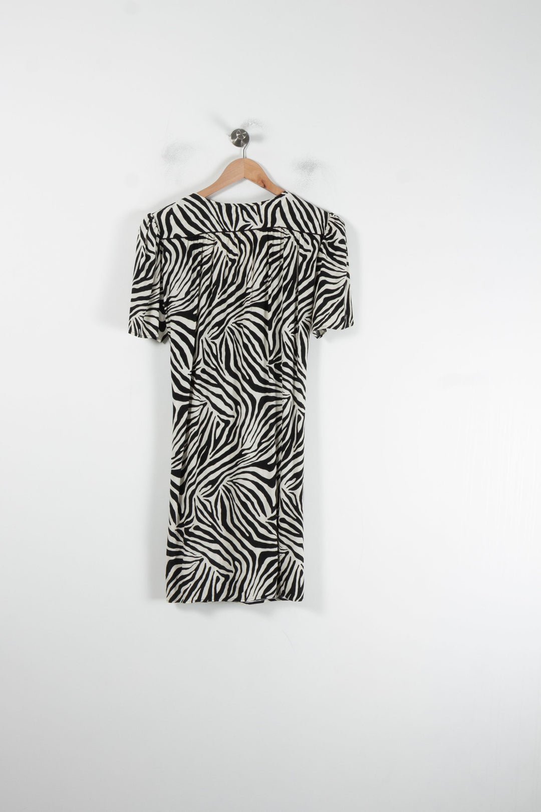 Robe Portefeuille Noire et Blanche - Taille XL/42 de la marque ZAPA | PARAD88142 - Vendu par Paradigme - Image 4