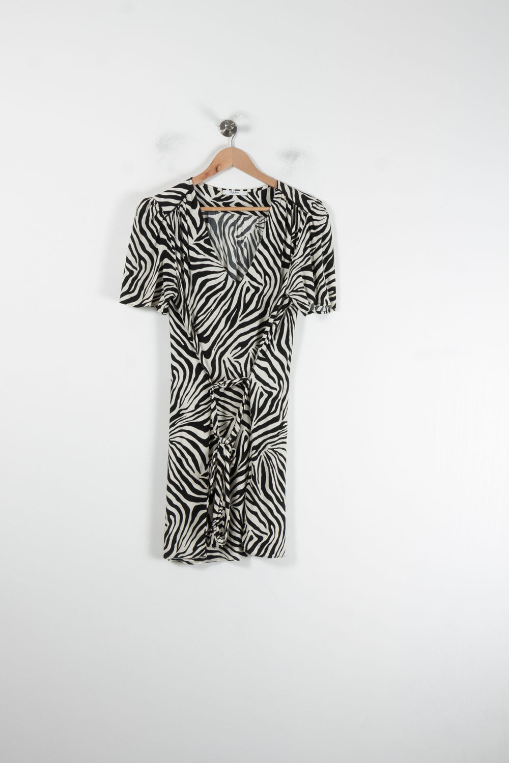 Robe Portefeuille Noire et Blanche - Taille XL/42 de la marque ZAPA | PARAD88142 - Vendu par Paradigme - Image 2