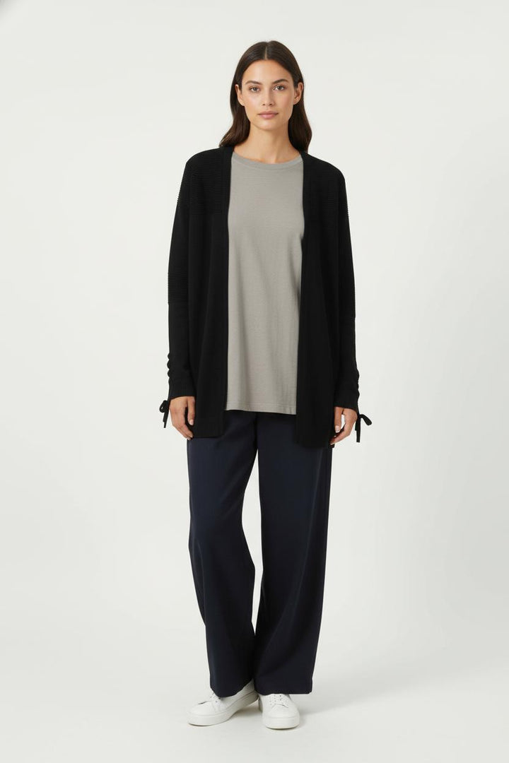 Cardigan Noir - Taille L/40 de la marque IKKS | PARAD88143 - Vendu par Paradigme - Image 1