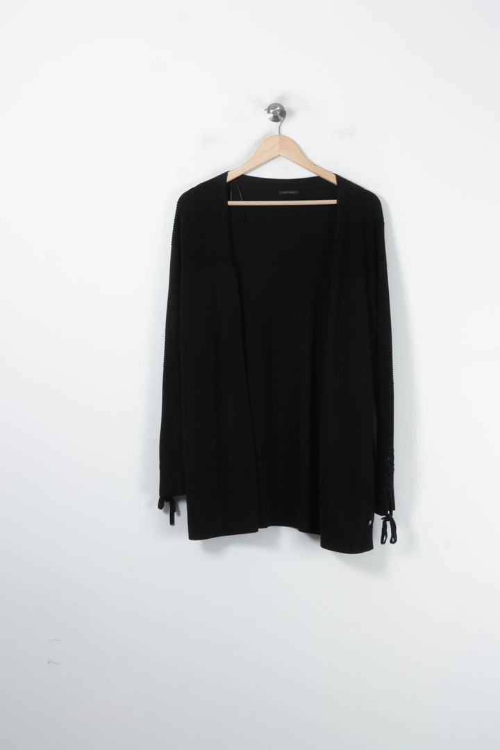 Cardigan Noir - Taille L/40 de la marque IKKS | PARAD88143 - Vendu par Paradigme - Image 2