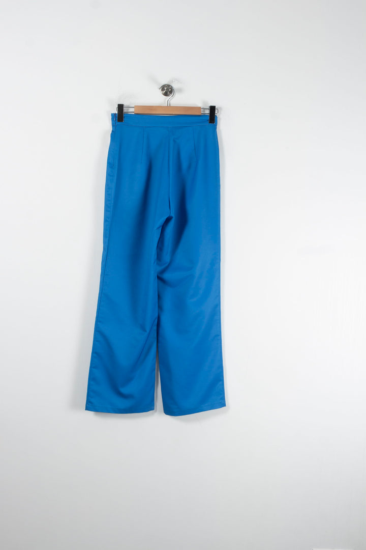 Pantalon Large Bleu et Blanc - Taille S/36 de la marque et Paris | PARAD88154 - Vendu par Paradigme - Image 2