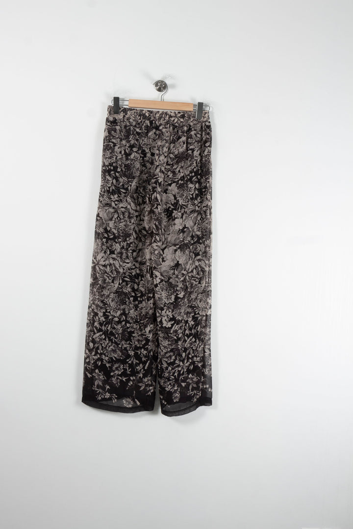 Pantalon Large Gris et Noir - Taille S/36 de la marque Imprevu | PARAD88158 - Vendu par Paradigme - Image 4