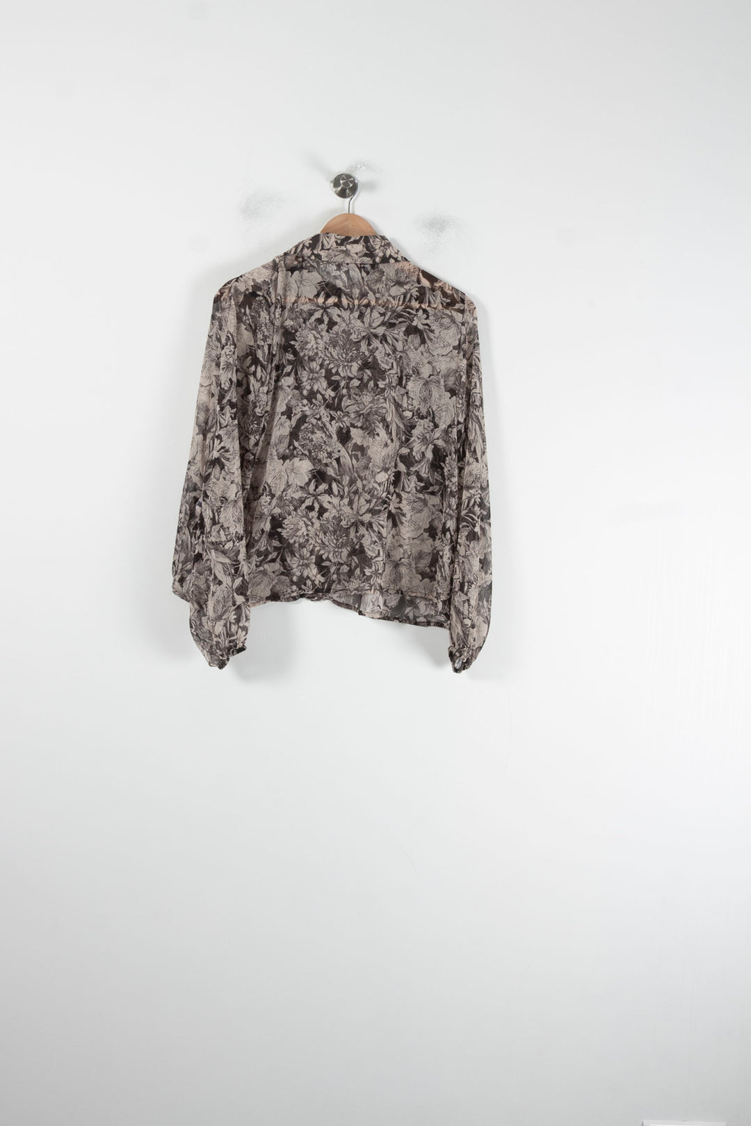 Chemise Fleurie Grise - Taille M/38 de la marque Imprevu | PARAD88161 - Vendu par Paradigme - Image 4