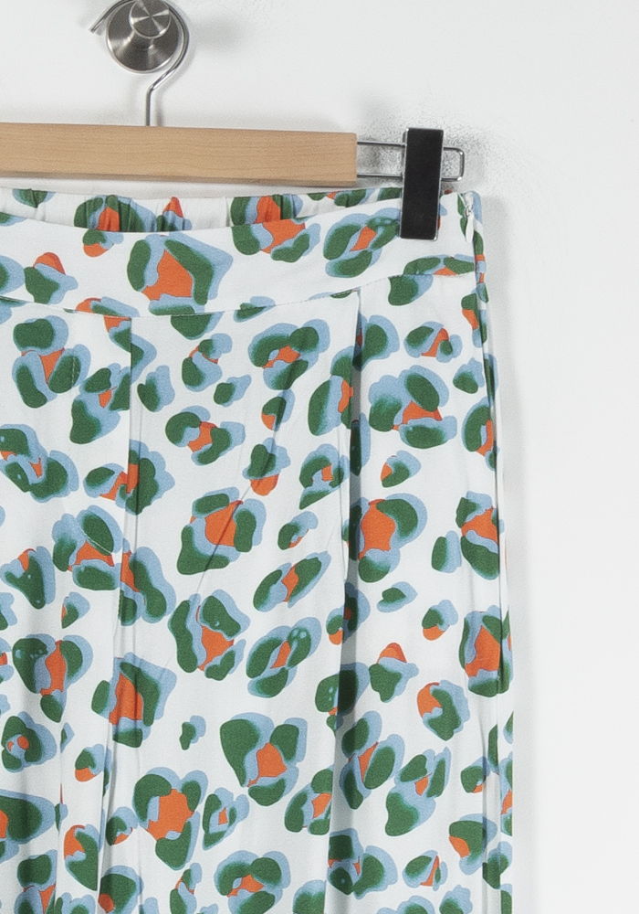 Pantalon Large Blanc Vert et Orange - Taille L/40 de la marque Imprevu | PARAD88164 - Vendu par Paradigme - Image 3