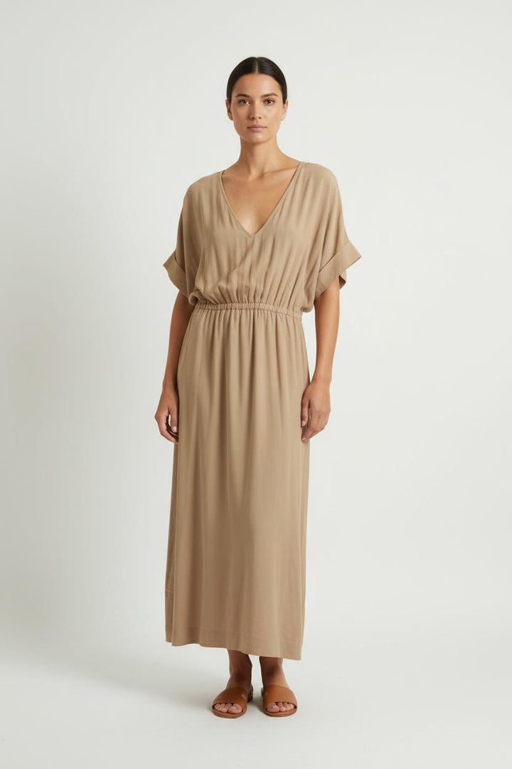 Robe Longue Beige - Taille S/36 de la marque Karma Koma | PARAD88171 - Vendu par Paradigme - Image 1