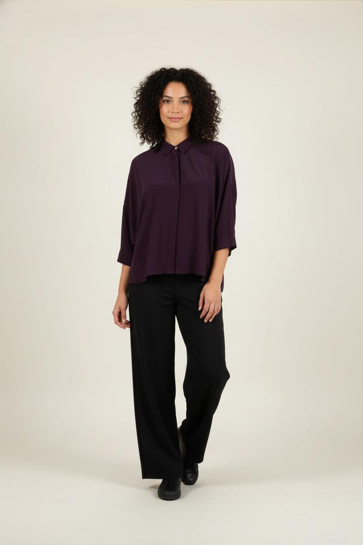 Chemise Violette - Taille S/36 de la marque Karma Koma | PARAD88176 - Vendu par Paradigme - Image 1