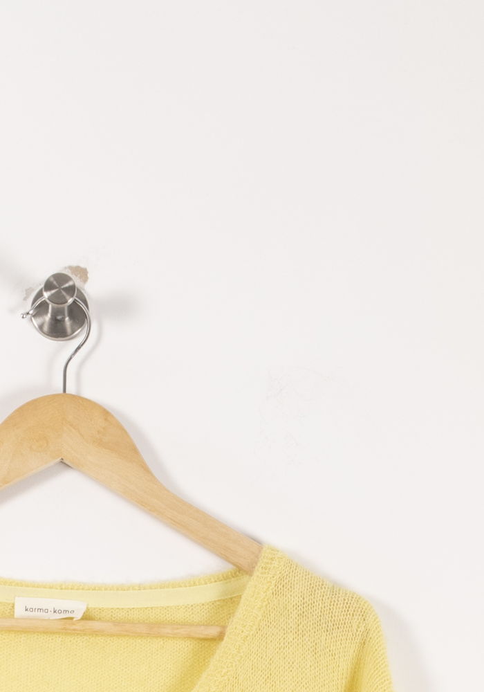 Pull Jaune - Taille L/40 de la marque Karma Koma | PARAD88177 - Vendu par Paradigme - Image 3