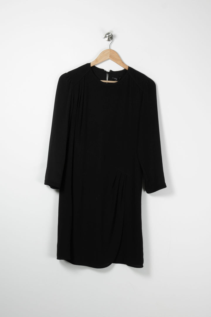 Robe Midi Noire - Taille XL/42 de la marque IKKS | PARAD88181 - Vendu par Paradigme - Image 2