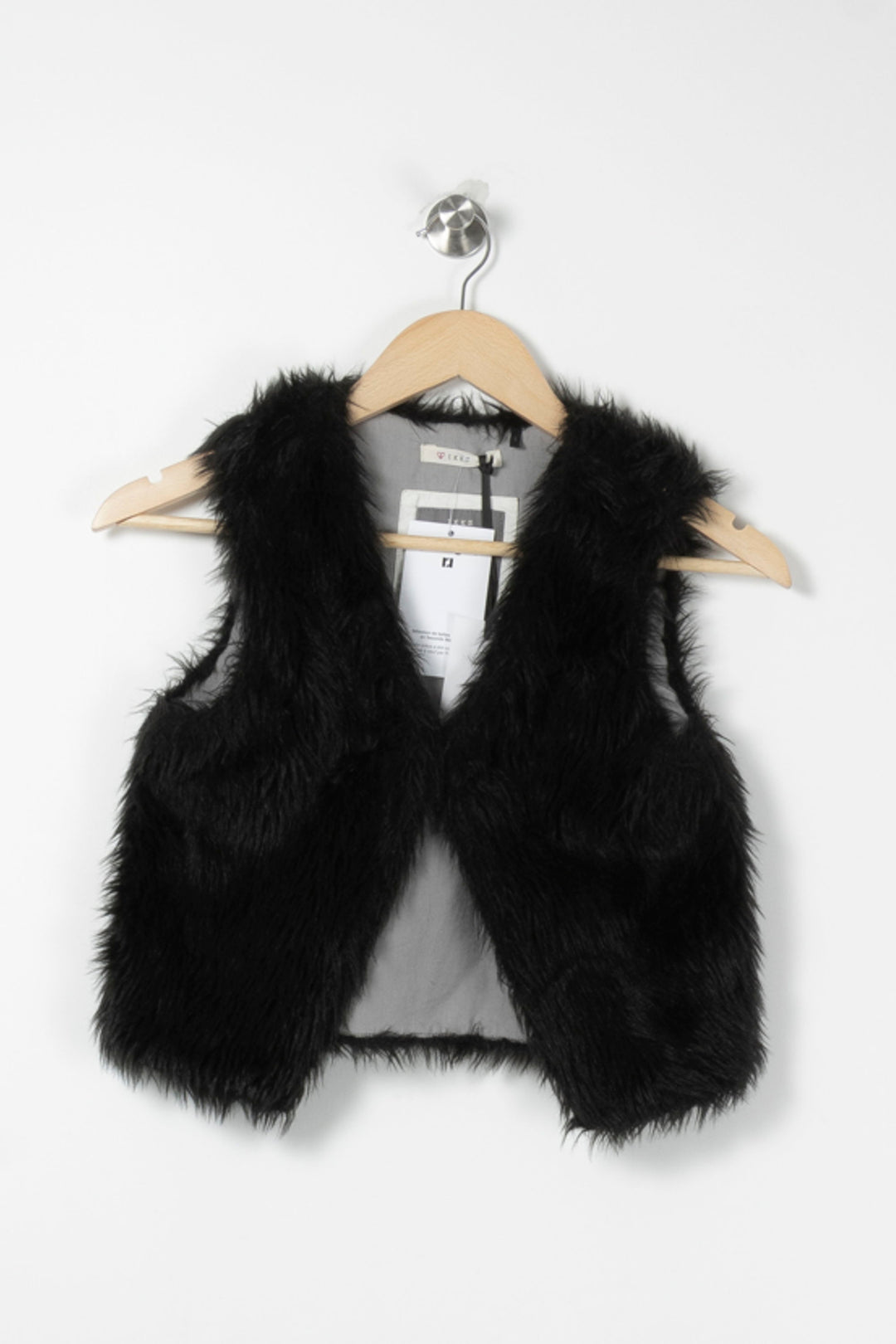 Gilet Sans Manches Noir - Taille S/36 de la marque IKKS | PARAD88182 - Vendu par Paradigme - Image 2